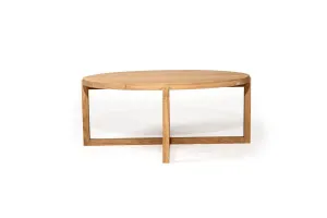 Coogee Round Coffee Table - 100cm by Azure Interiors, a Coffee Table for sale on Style Sourcebook