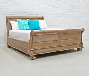 Cezanne Sleigh Bed - King Size by Hudson Furniture, a Beds & Bed Frames for sale on Style Sourcebook