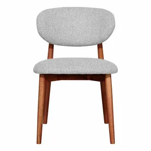 Malfa Dining Chair in Cobble Grey / Blackwood Stain by OZ Design, a Dining Chairs for sale on Style Sourcebook