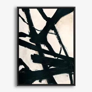 Behind Black Canvas Print by The Print Emporium, a Prints for sale on Style Sourcebook