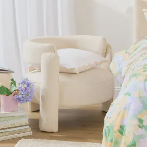 Muse Carmen Occasional Chair Natural by Muse, a Chairs for sale on Style Sourcebook