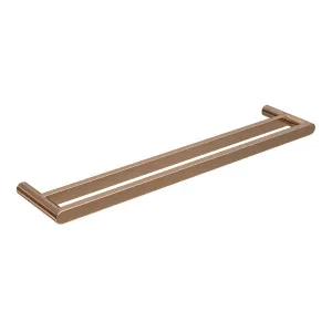 EDEN Double Towel Rail Titanium Bronze 600mm by Highgrove Bathrooms, a Towel Rails for sale on Style Sourcebook