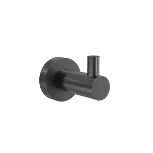 SPIN Robe Hook Gunmetal by Highgrove Bathrooms, a Shelves & Hooks for sale on Style Sourcebook