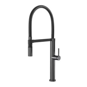 SPIN Pull Down Sink Mixer Gunmetal by Highgrove Bathrooms, a Bathroom Taps & Mixers for sale on Style Sourcebook