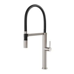 SPIN Pull Down Sink Mixer Brushed Nickel by Highgrove Bathrooms, a Bathroom Taps & Mixers for sale on Style Sourcebook