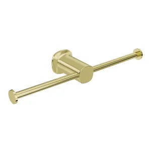 SYMMETRY Double Toilet Roll Holder Champagne Gold by Highgrove Bathrooms, a Toilet Paper Holders for sale on Style Sourcebook