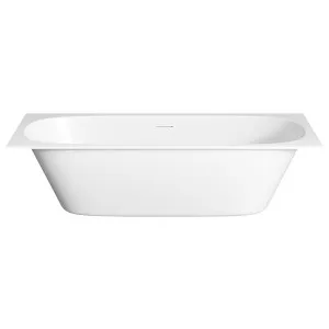 EMPORIO Drop In Bath with Overflow Matte White 1700mm by Highgrove Bathrooms, a Bathtubs for sale on Style Sourcebook