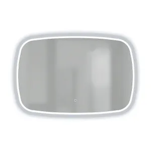 SYMMETRY Rectangle LED Edge Mirror with Demister 600x900mm by Highgrove Bathrooms, a Vanity Mirrors for sale on Style Sourcebook