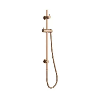 ELEMENTS Universal Water Inlet Shower Rail with Diverter Titanium Bronze by Highgrove Bathrooms, a Showers for sale on Style Sourcebook