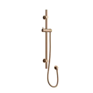 ELEMENTS Single Shower Rail with External Water Inlet Titanium Bronze by Highgrove Bathrooms, a Showers for sale on Style Sourcebook