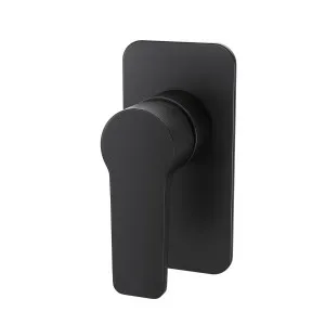 EDEN In Wall Mixer Set Matte Black by Highgrove Bathrooms, a Bathroom Taps & Mixers for sale on Style Sourcebook