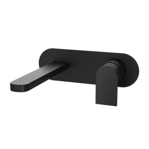 OLLIE In Wall Mixer Combination Kit Matte Black by Highgrove Bathrooms, a Bathroom Taps & Mixers for sale on Style Sourcebook