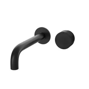 SPIN In Wall Progressive Mixer & 200mm Spout Set Matte Black by Highgrove Bathrooms, a Bathroom Taps & Mixers for sale on Style Sourcebook