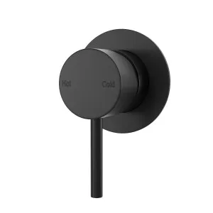 SPIN In Wall Mixer Set Matte Black by Highgrove Bathrooms, a Bathroom Taps & Mixers for sale on Style Sourcebook