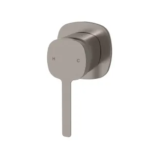 SYMMETRY In Wall Mixer Set Brushed Nickel by Highgrove Bathrooms, a Bathroom Taps & Mixers for sale on Style Sourcebook