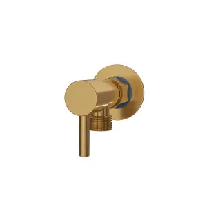 SPIN Mini Cistern Stop Brushed Brass by Highgrove Bathrooms, a Bathroom Taps & Mixers for sale on Style Sourcebook