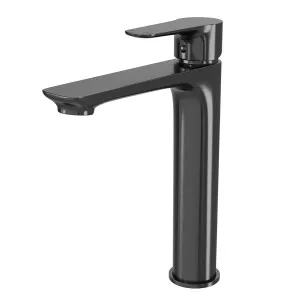 EDEN Tall Basin Mixer Gunmetal by Highgrove Bathrooms, a Bathroom Taps & Mixers for sale on Style Sourcebook