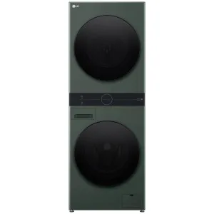 LG WashTower 12kg/10kg Compact All-In-One Stacked Washer Dryer Forest Green WWT-1210FGX by LG, a Washing Machines & Dryers for sale on Style Sourcebook