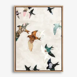 Abstract Birds 1 Canvas Print by The Print Emporium, a Prints for sale on Style Sourcebook