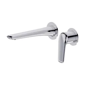 Tela Wall Basin Set Round Trim Kit Chrome by Haus25, a Bathroom Taps & Mixers for sale on Style Sourcebook