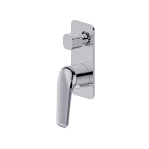 Tela Wall/Shower Diverter Mixer Square Trim Kit Chrome by Haus25, a Laundry Taps for sale on Style Sourcebook