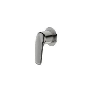 Tela Wall/Shower Mixer Round Trim Kit Brushed Nickel by Haus25, a Laundry Taps for sale on Style Sourcebook
