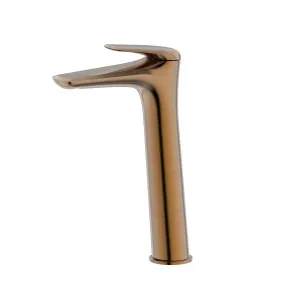 Tela Vessel Basin Mixer Brushed Copper by Haus25, a Bathroom Taps & Mixers for sale on Style Sourcebook
