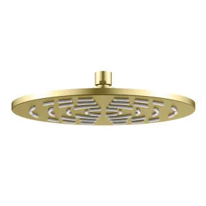 Tela Shower Head 250 Brushed Gold by Haus25, a Laundry Taps for sale on Style Sourcebook