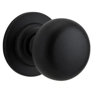Cambridge Knob Round Rose Matt Black by Iver, a Door Hardware for sale on Style Sourcebook