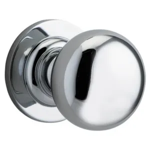 Cambridge Knob Round Rose Polished Chrome by Iver, a Door Hardware for sale on Style Sourcebook