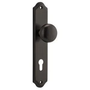 Cambridge Knob Shouldered Backplate Signature Brass by Iver, a Door Hardware for sale on Style Sourcebook