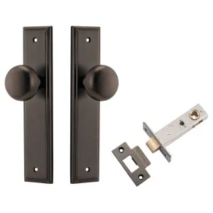 Cambridge Knob Stepped Backplate Passage Kit Signature Brass by Iver, a Door Hardware for sale on Style Sourcebook