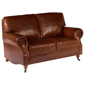 Stamford 2 Seater Leather Sofa, Vintage Whiskey by Schots, a Sofas for sale on Style Sourcebook