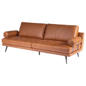Arklow 3 Seater Leather Sofa, Natrual Tan by Schots, a Sofas for sale on Style Sourcebook