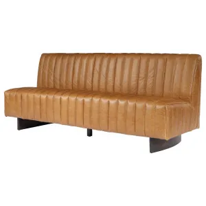 Lacey 4 Seater Leather Sofa, Natural Tan by Schots, a Sofas for sale on Style Sourcebook