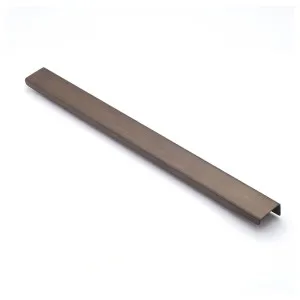 Ledge 400mm Solid Brass Lip Pull, Bronze by Castella, a Door Hardware for sale on Style Sourcebook