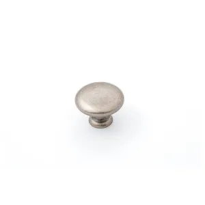Shaker 35mm Plain Knob, Pewter by Castella, a Cabinet Hardware for sale on Style Sourcebook