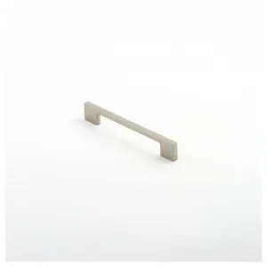 Cleat 128mm Handle, Brushed Nickel by Castella, a Cabinet Hardware for sale on Style Sourcebook