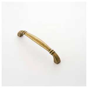 Century 128mm Handle, Antique Brass by Castella, a Cabinet Hardware for sale on Style Sourcebook