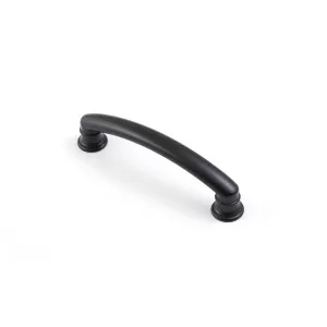 Decade 102mm Ridged Handle, Matt Black by Castella, a Door Hardware for sale on Style Sourcebook