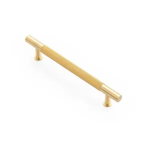 Grove 128mm Handle, Satin Brass by Castella, a Cabinet Hardware for sale on Style Sourcebook