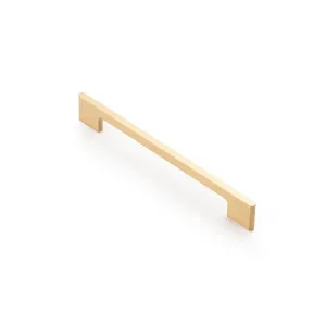 Cove 192mm D-Pull Handle, Brushed Brass by Castella, a Cabinet Hardware for sale on Style Sourcebook