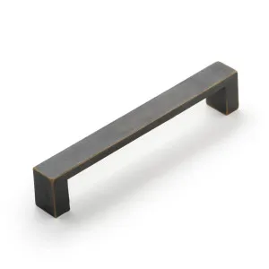 Cast 160mm D-Pull Handle, Dark Bronze by Castella, a Cabinet Hardware for sale on Style Sourcebook