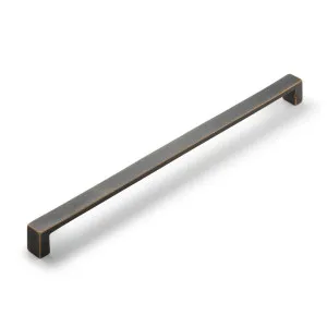 Cast 384mm D-Pull Handle, Dark Bronze by Castella, a Cabinet Hardware for sale on Style Sourcebook