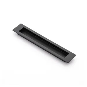 Slate 150mm Recessed Pull, Matt Black by Castella, a Door Hardware for sale on Style Sourcebook