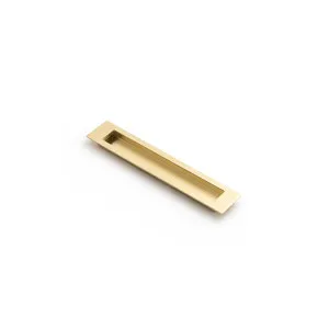 Slate 200mm Recessed Pull, Satin Brass by Castella, a Door Hardware for sale on Style Sourcebook