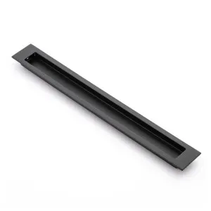 Slate 300mm Recessed Pull, Matt Black by Castella, a Door Hardware for sale on Style Sourcebook