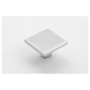 Monaco 35mm Square Knob, Polished Chrome by Castella, a Cabinet Hardware for sale on Style Sourcebook