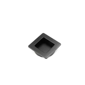 Dune 50mm Square Recessed Pull, Matt Black by Castella, a Door Hardware for sale on Style Sourcebook