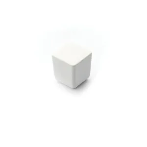 Dune 25mm Square Knob, Matt White by Castella, a Cabinet Hardware for sale on Style Sourcebook